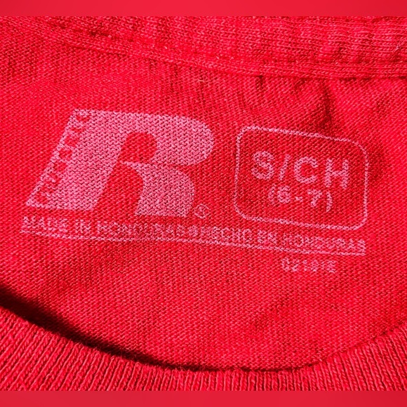 Russell Brand Wisconsin Badgers Kids Tee “We Don’t Lose” on Back Size S (6-7) - Picture 9 of 9